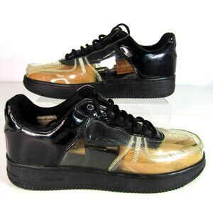 Urban Zero Invisible Clear Toe Black Air Men’s Shoes Size 12
